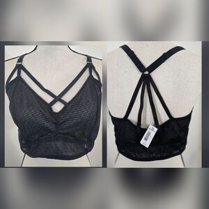 *NWT* Torrid Black Lace Sheer Bralette, size 1 (1X)
